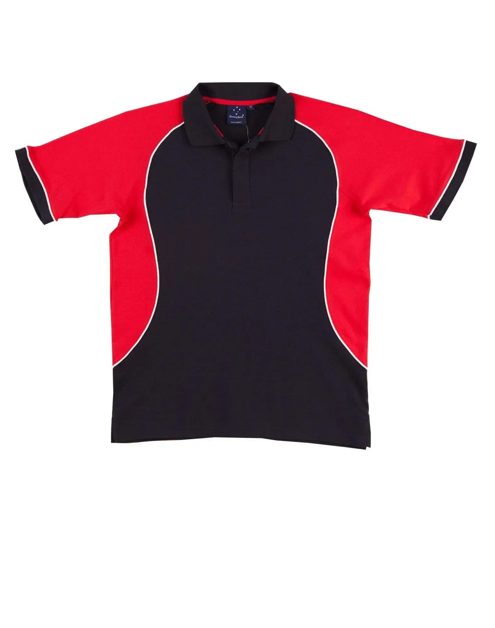 Winning Spirit Arena Polo Shirt Women's Ps78 in Navy/White/Red
